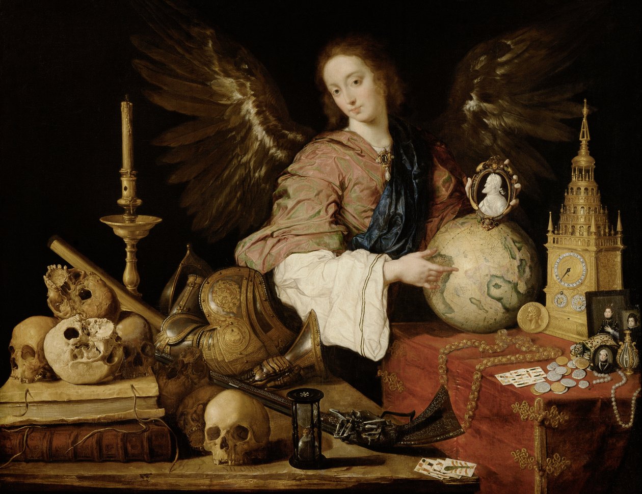 Allegori över fåfänga av Antonio de Pereda  
