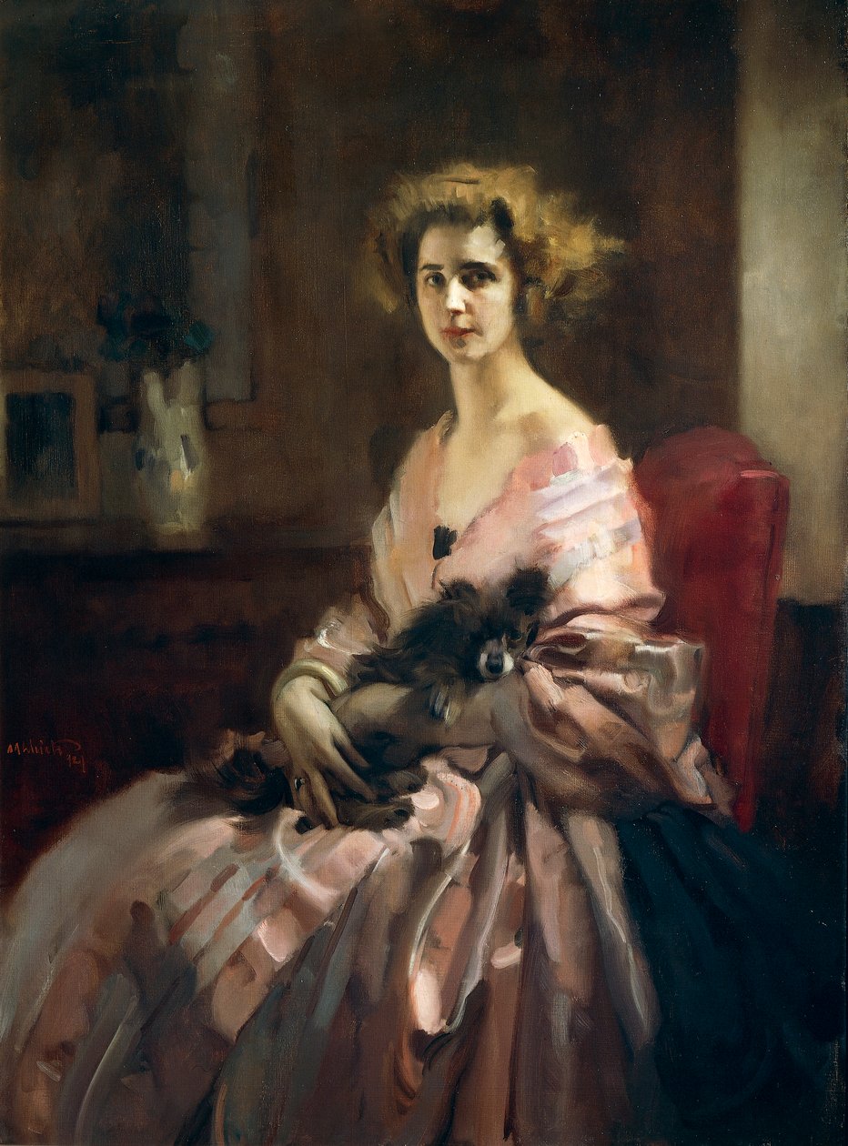 Dam i rosa av Antonio Ambrogio Alciati