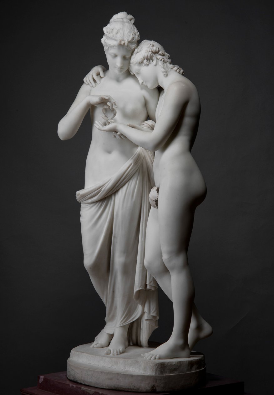 Amor och Psyche, 1808. av Antonio Canova