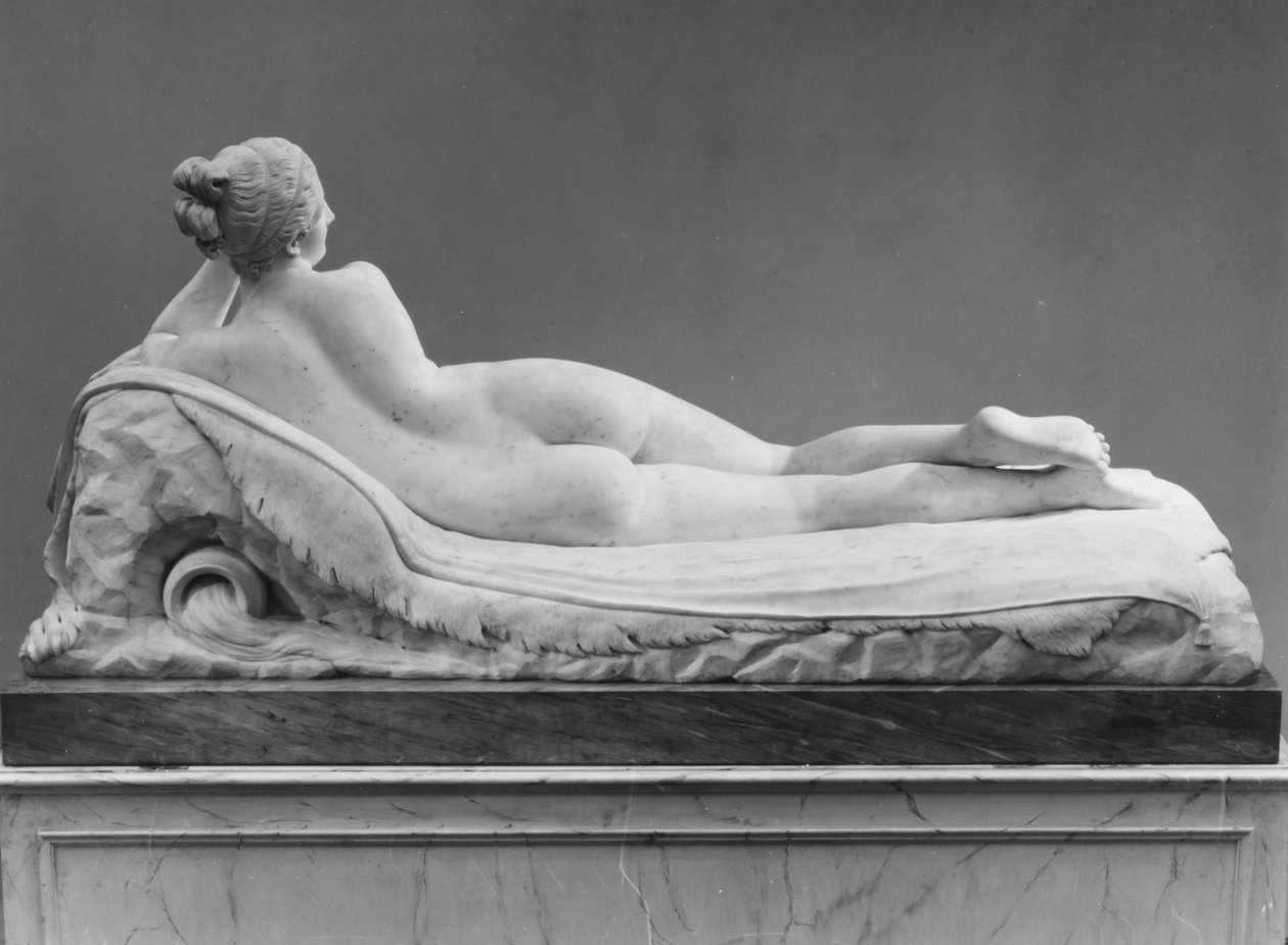 Liggande Naiad av Antonio Canova