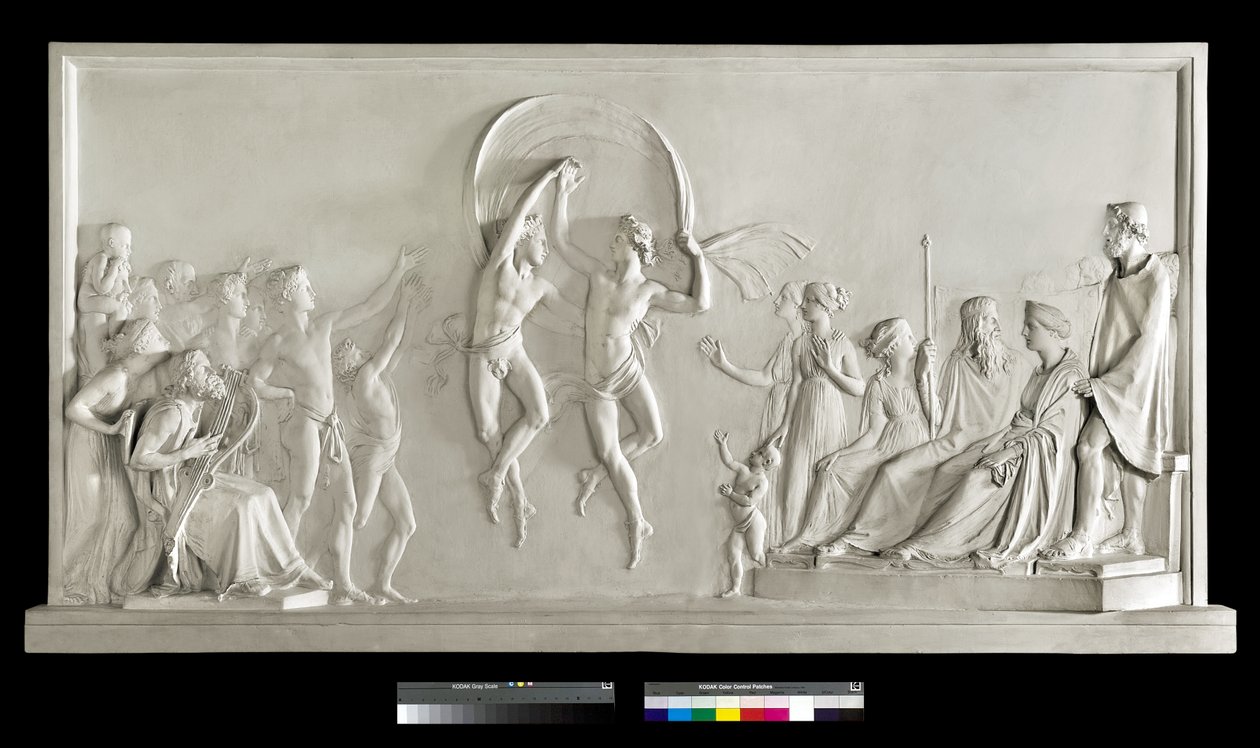 Sons of Alcynous dans, 1790-92 (gips) av Antonio Canova