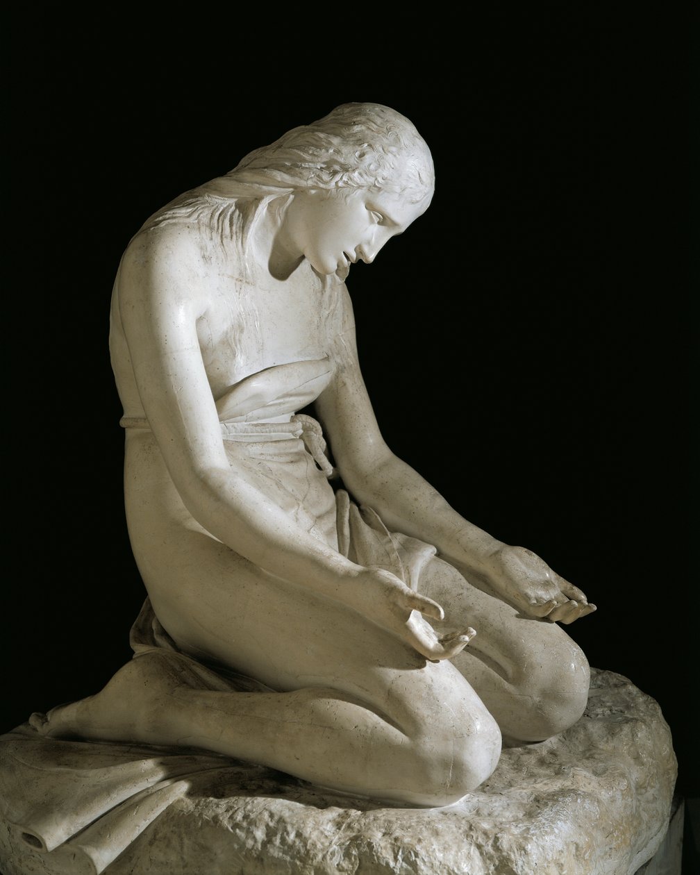 Den ångerfulla Magdalena, av Antonio Canova (1757-1822) av Antonio Canova