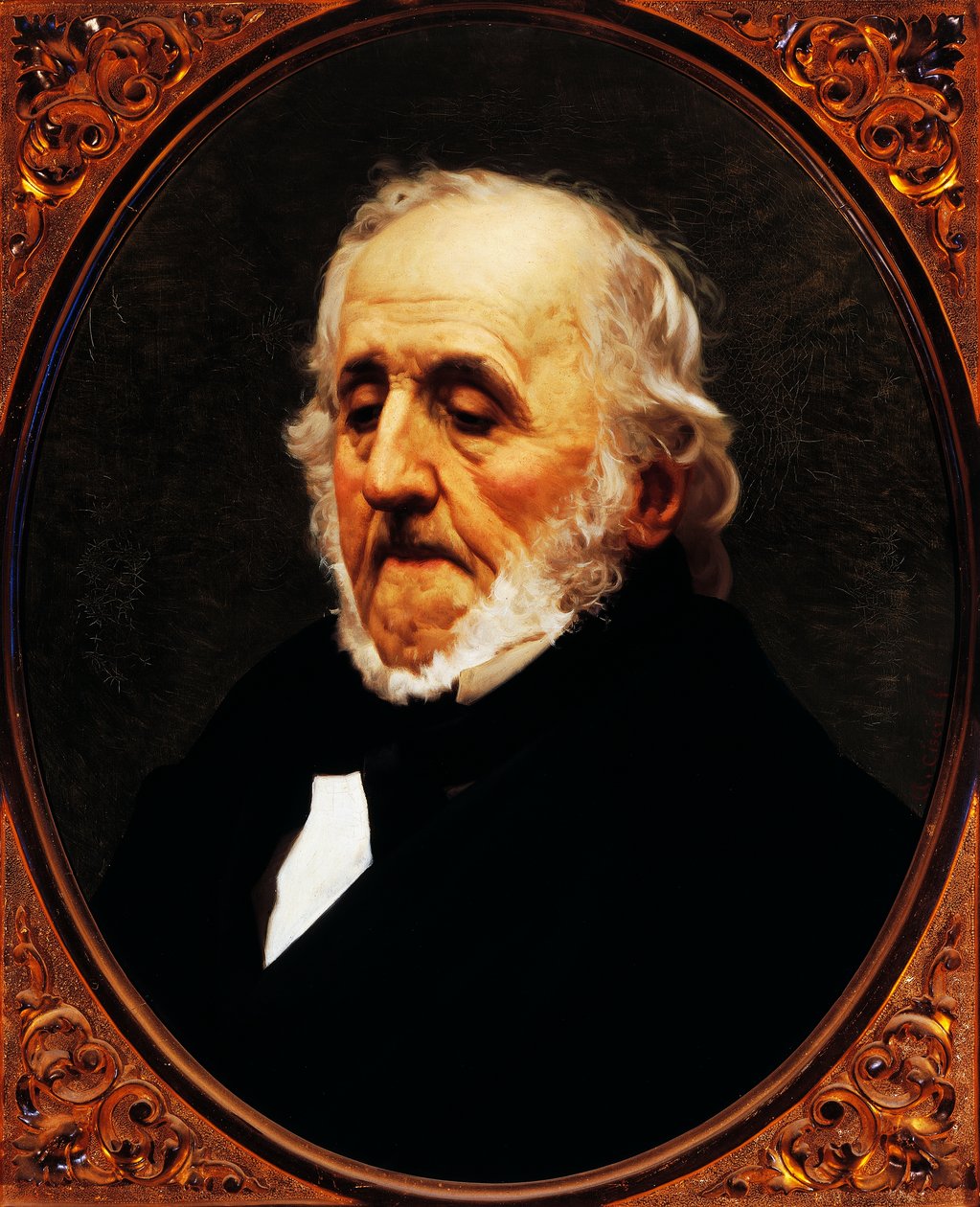 Porträtt av Gino Capponi (Florens av Antonio Ciseri
