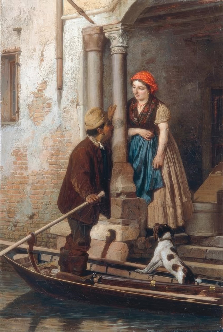 Uppvaktning i Venedig av Antonio Ermolao Paoletti