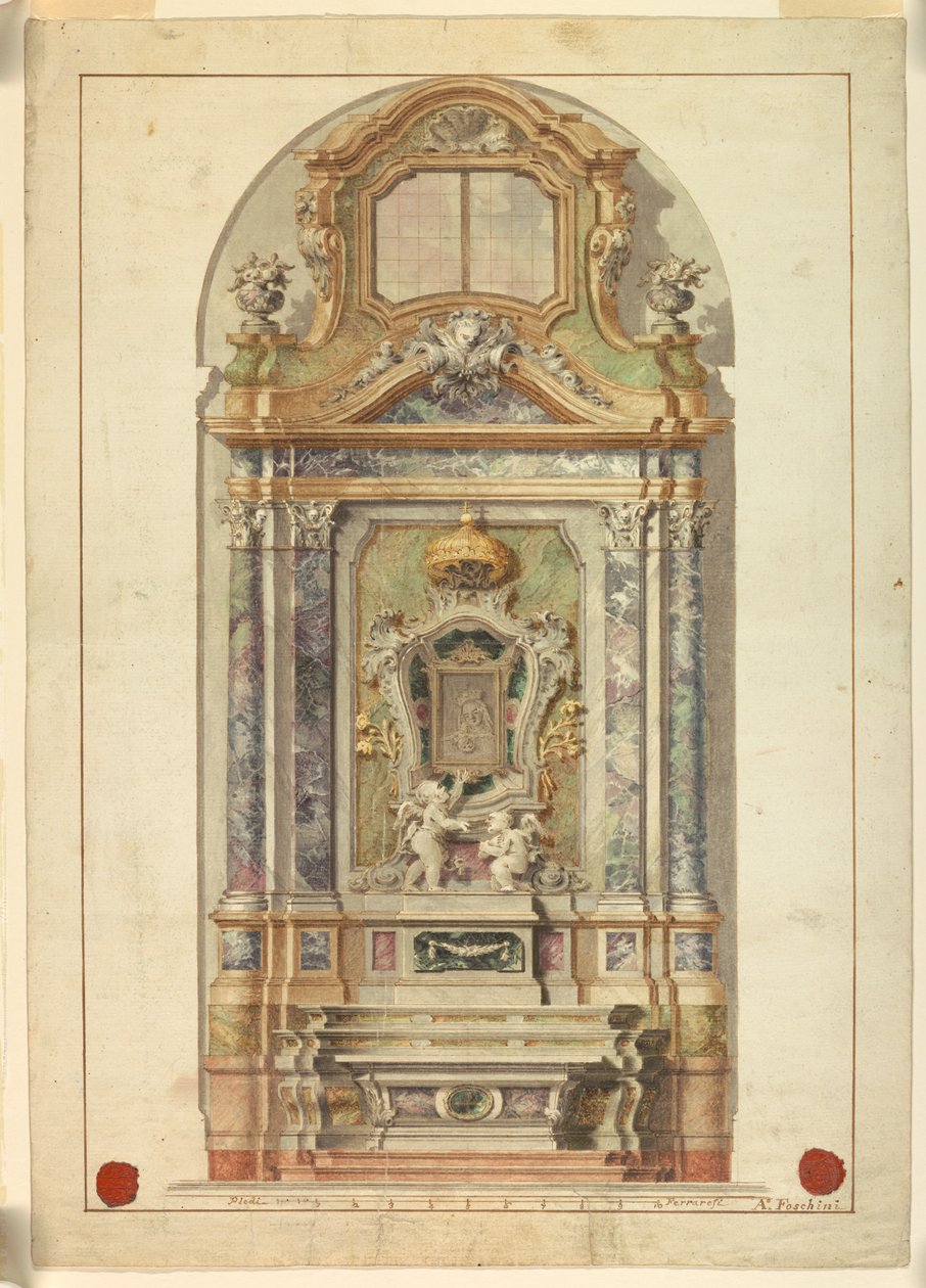 Altare av Antonio Foschini, 1741 – 1813