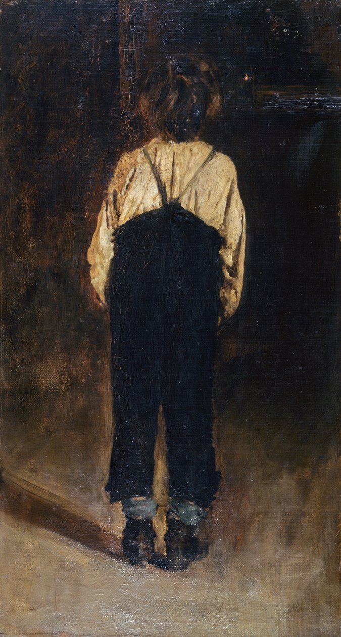 Tittar på Madonna av Antonio Mancini