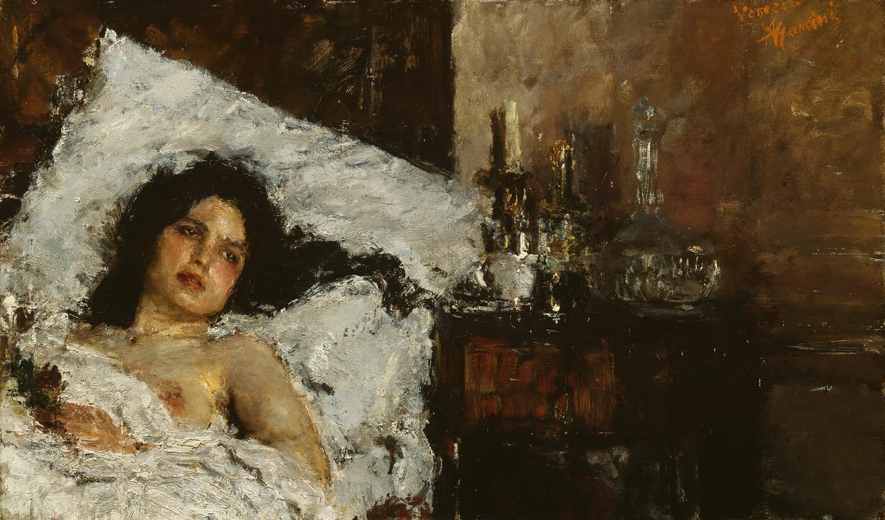 Vila, c. 1887. av Antonio Mancini