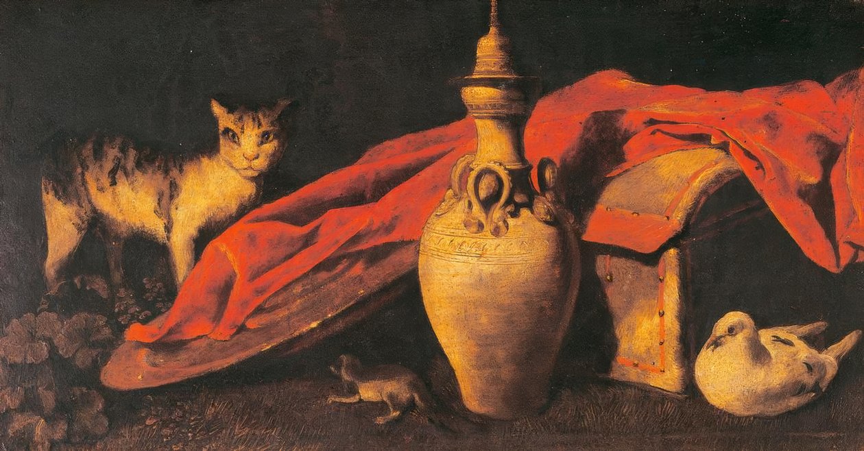 Stilleben med djur av Antonio Maria Vassallo