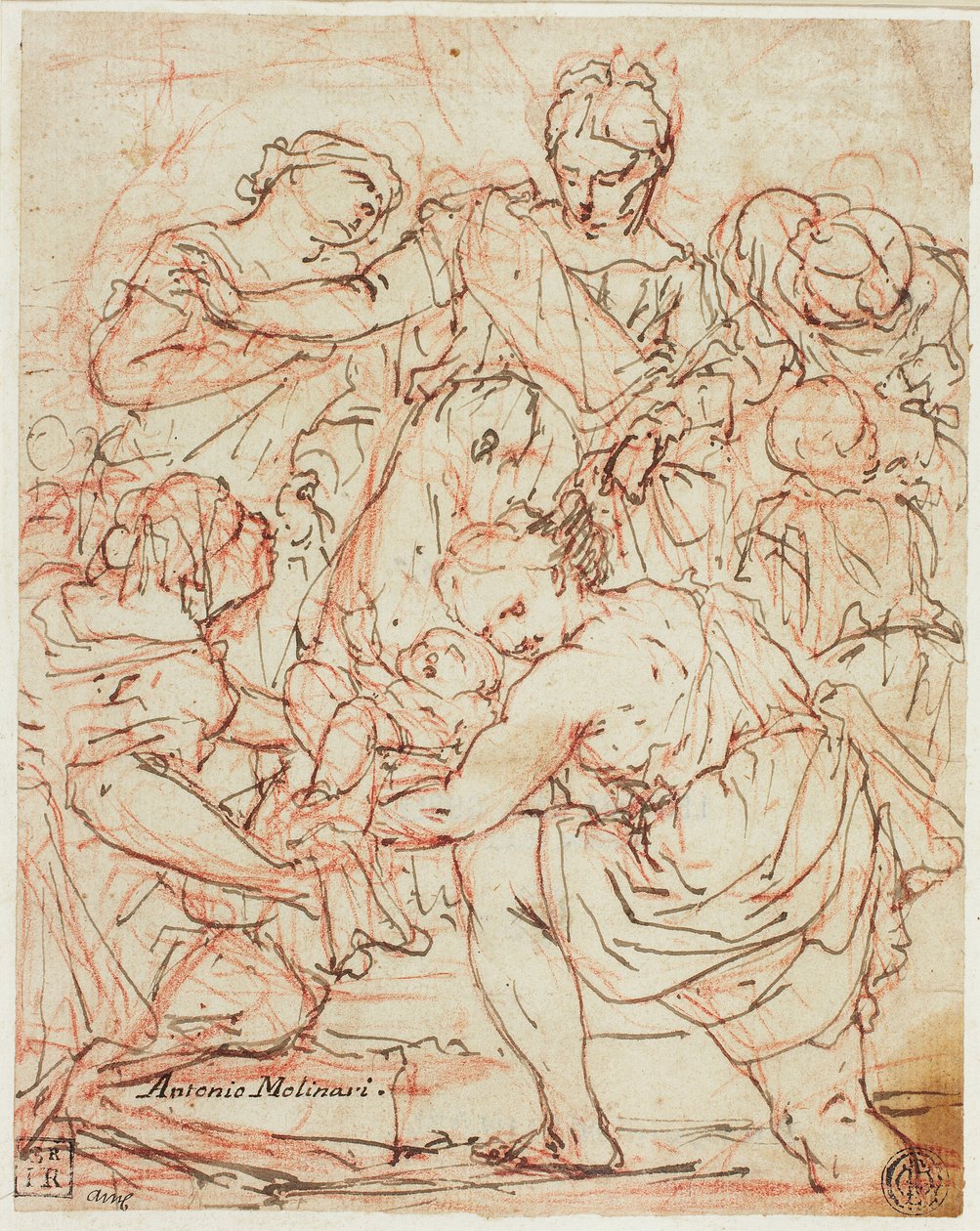 Upptäckten av Moses av Antonio Molinari