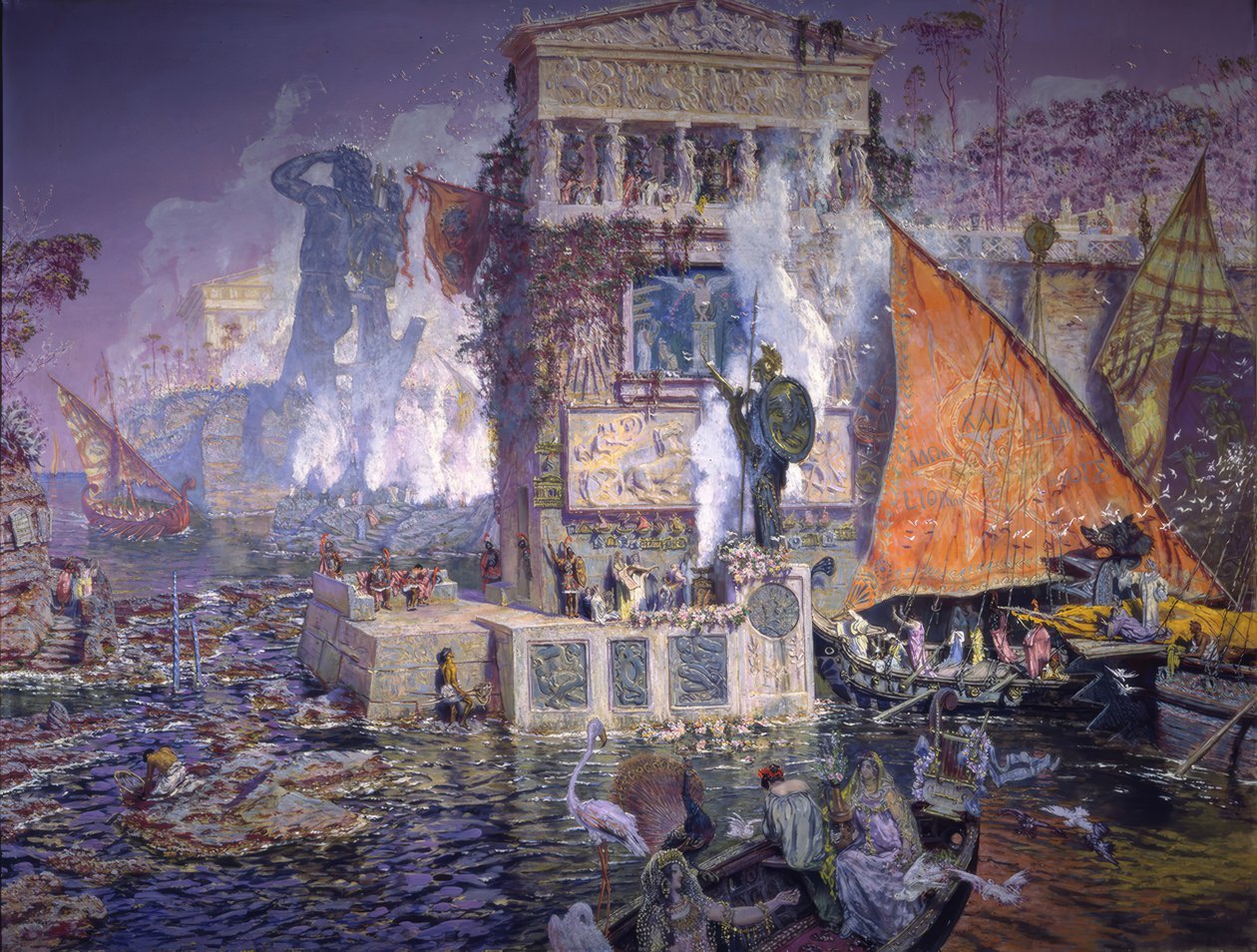 Kolossen på Rhodos av Antonio Munoz Degrain