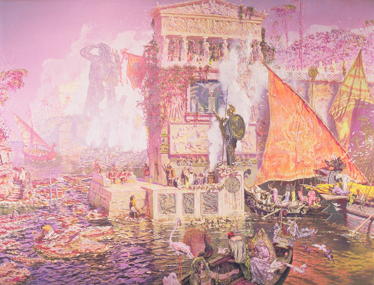 Kolossen på Rhodos av Antonio Munoz Degrain