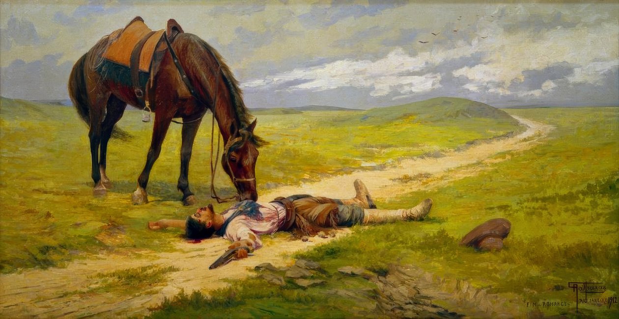 Slutet på en romans av Antonio Parreiras