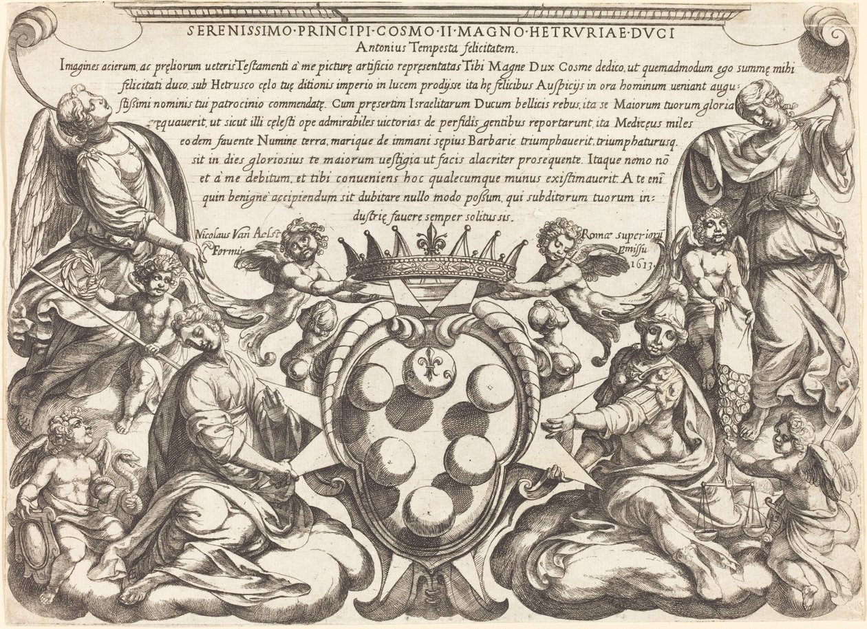 Frontispice av Antonio Tempesta