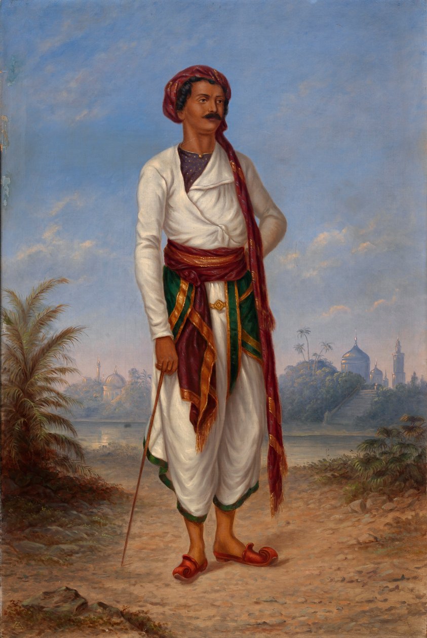 Hindu Man, ca. 1893. av Antonio Zeno Shindler