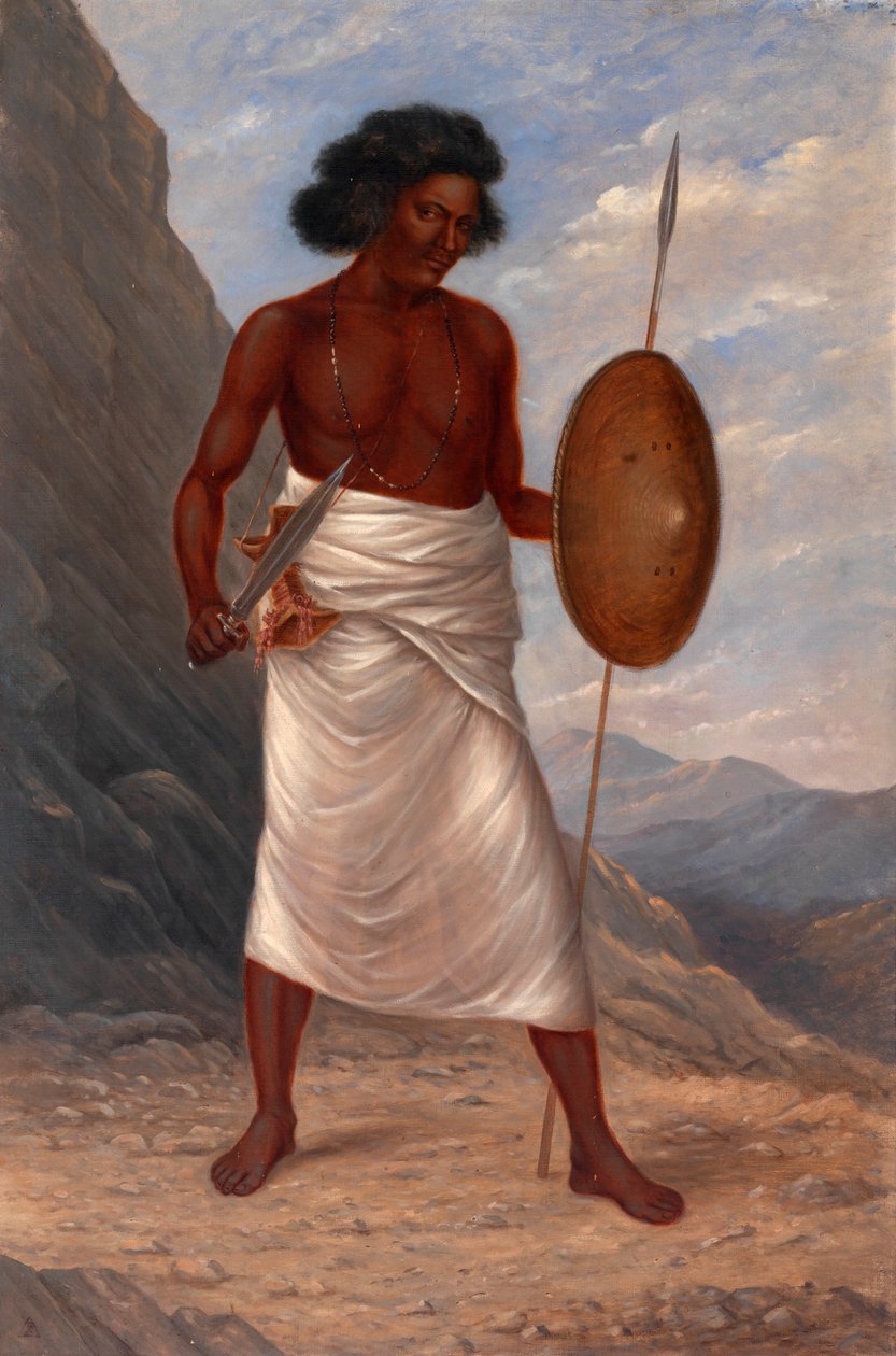 Somali Mind, av. 1893. av Antonio Zeno Shindler