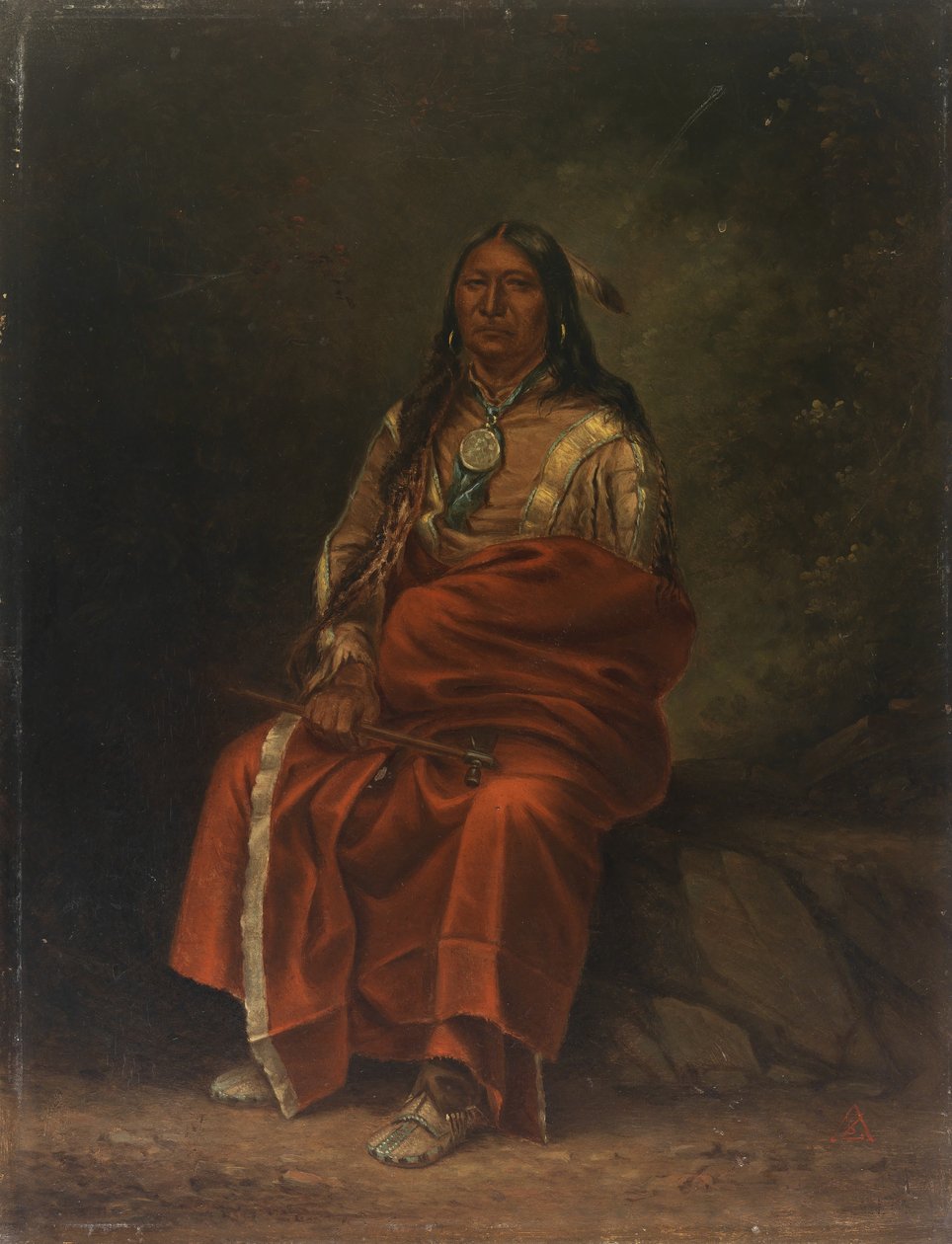 Fläckig svans, ca. 1887. av Antonio Zeno Shindler