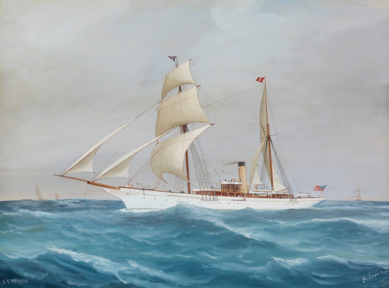 S.Y. Narada, 1905 av Antonio de Simone