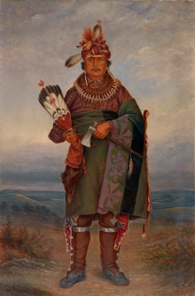 Sac- och Foxindianerna av Antonion Zeno Shindler