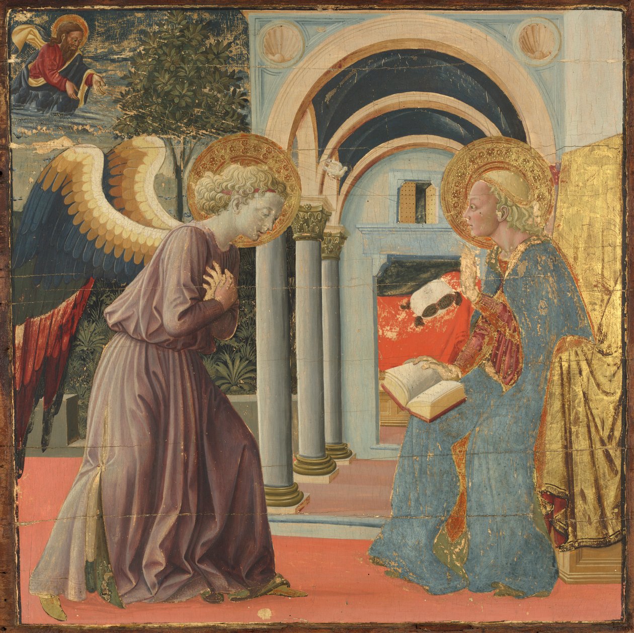 Bebådelsen av Apollonio di Giovanni