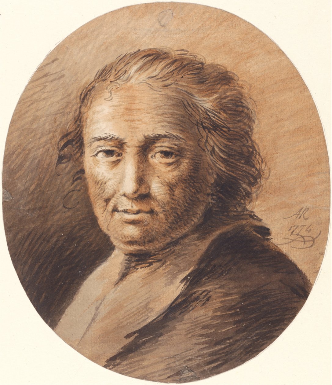 Porträtt av en man av Archibald Rutherford