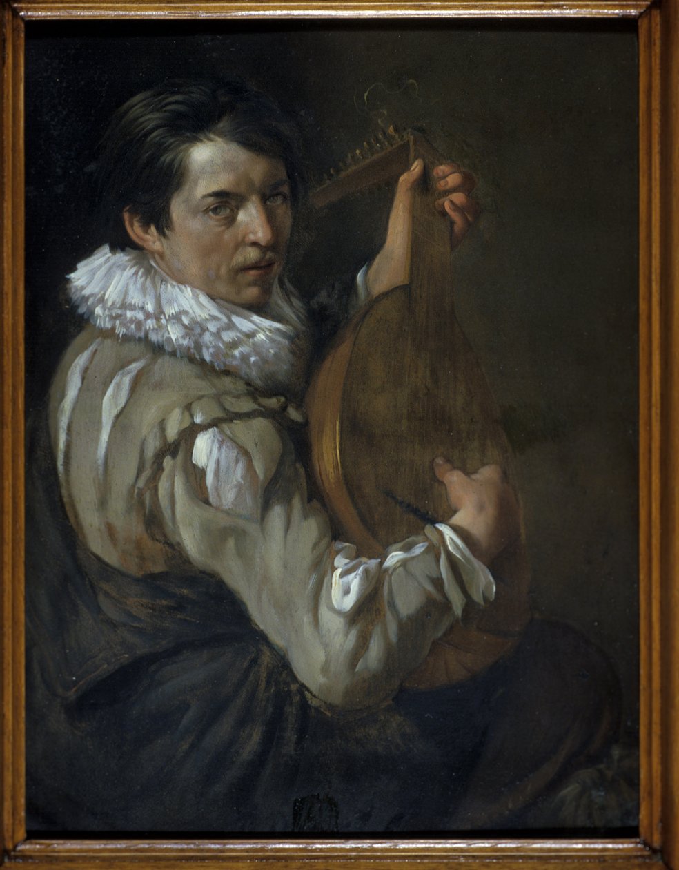 The Lute Player (olja på koppar) av Arie de Vois