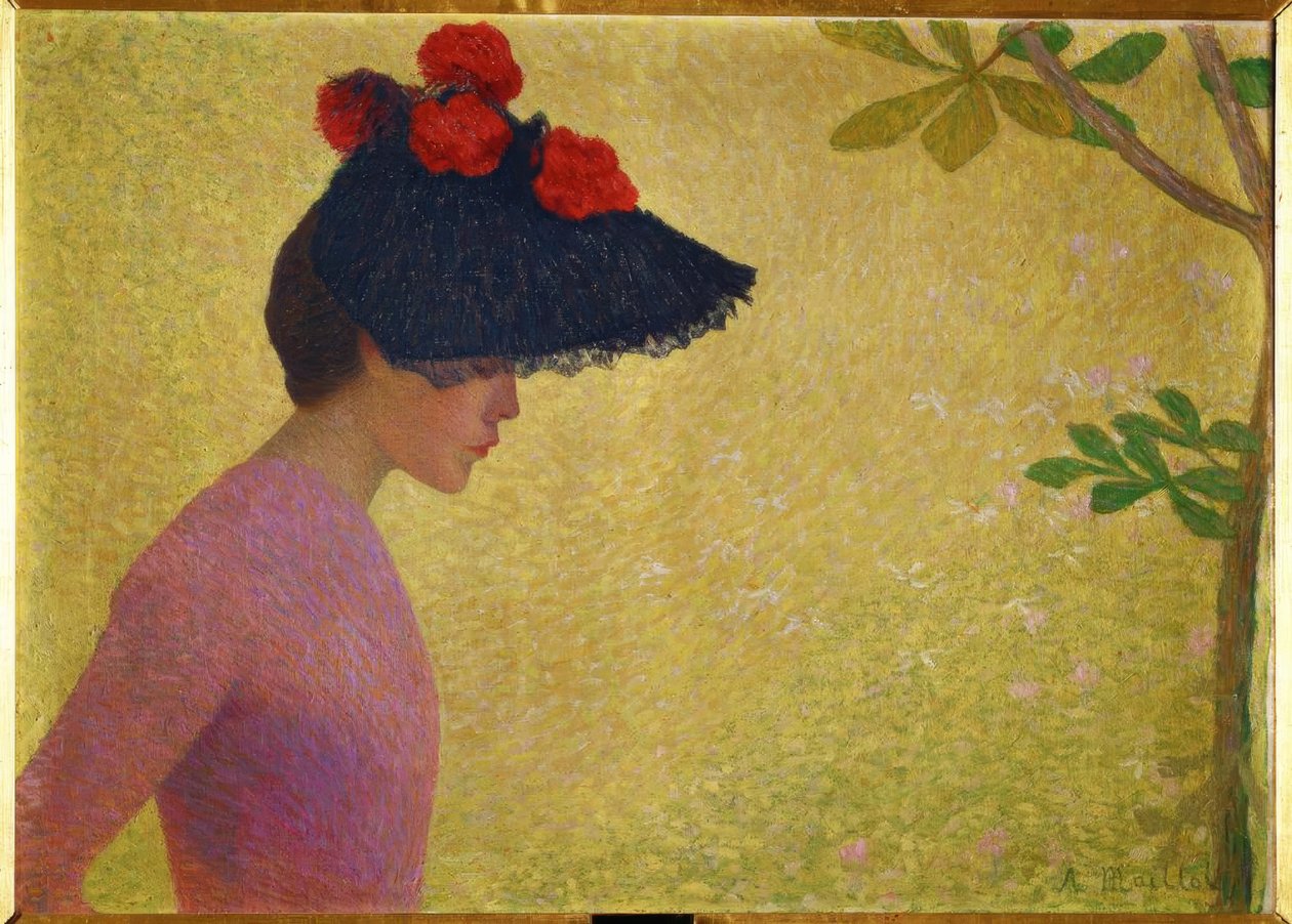 Kvinnans profil av Aristide Maillol