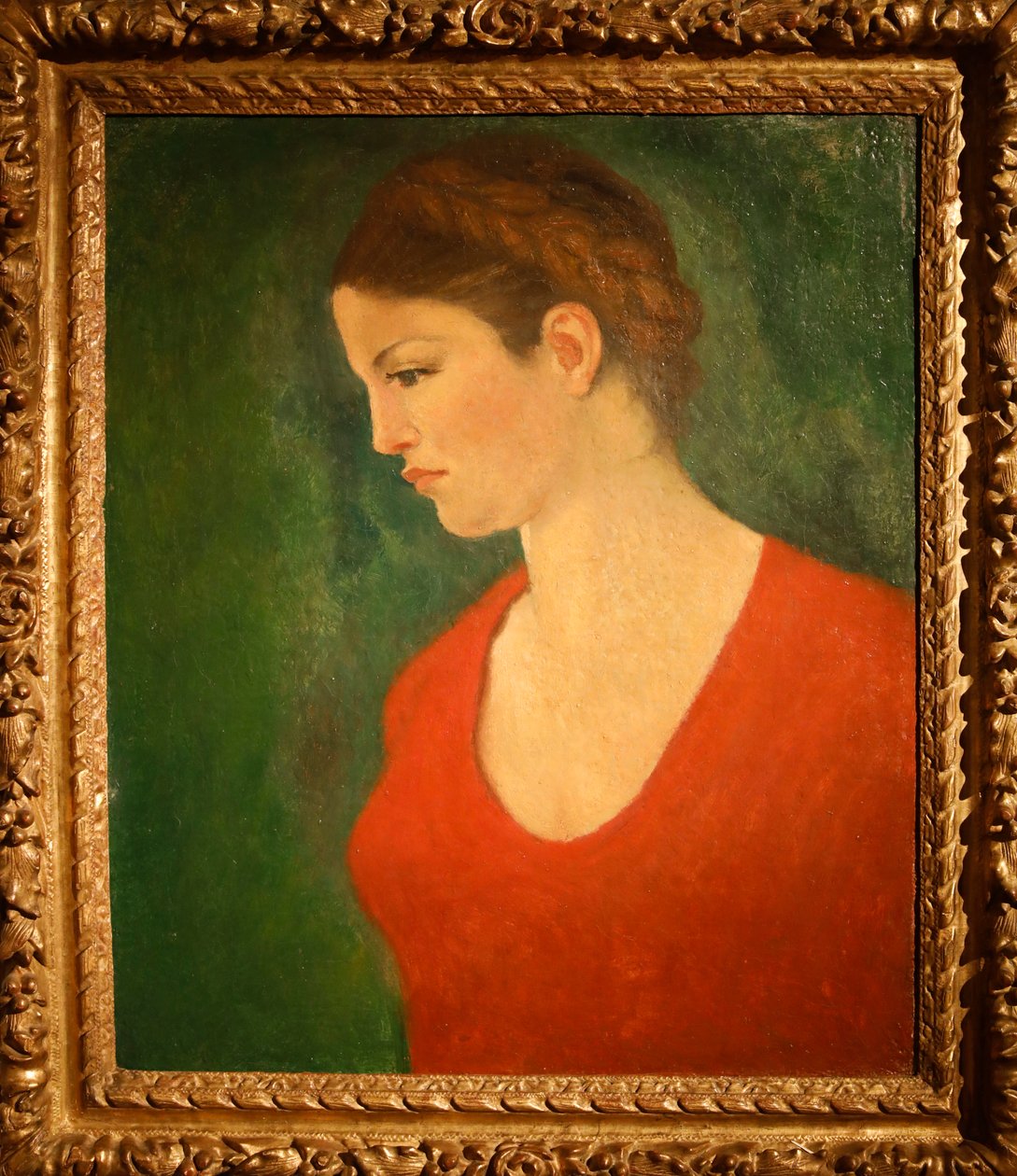 Portrait of Dina av Aristide Maillol