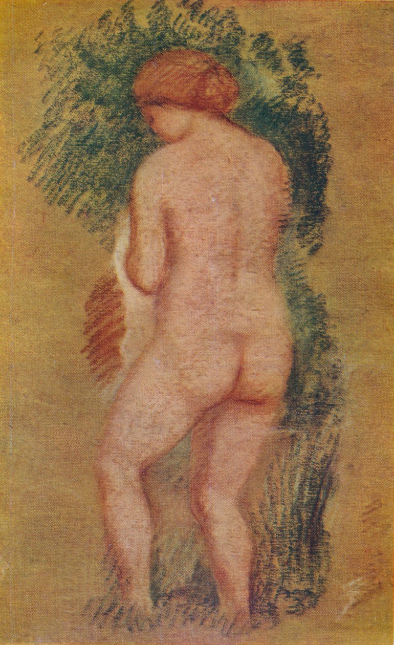 Studie av en kvinna, 1937 av Aristide Maillol