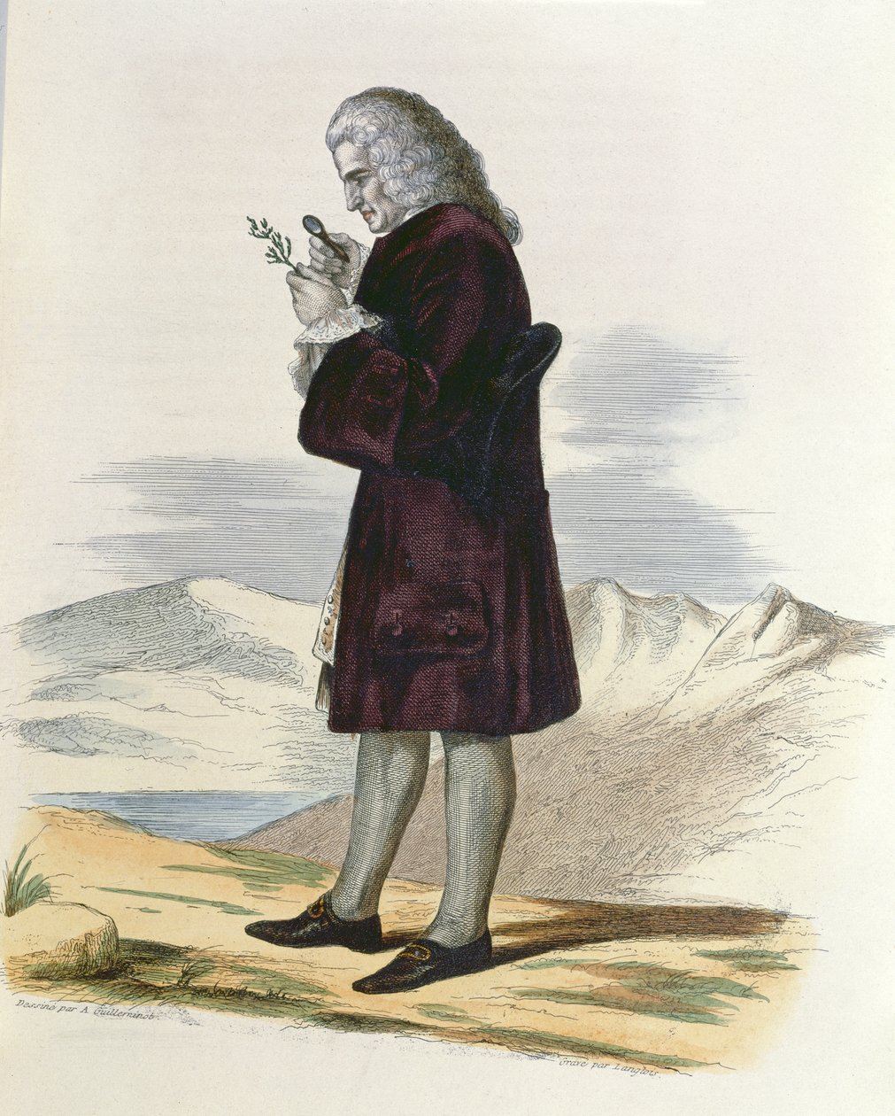 Bernard de Jussieu (1699-1777) c.1820 av Armand Guilleminot