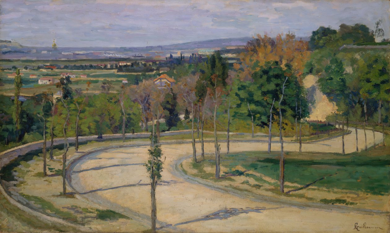 Paris omgivningar, 1875. av Armand Guillaumin