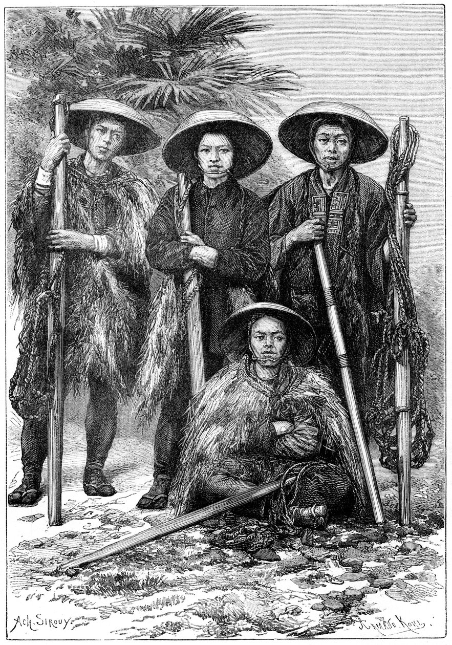 Japanska bönder, 1895. av Armand Kohl