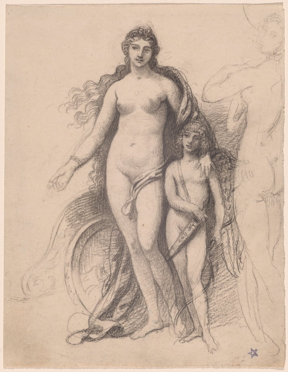 Venus och Amor av Armand Point
