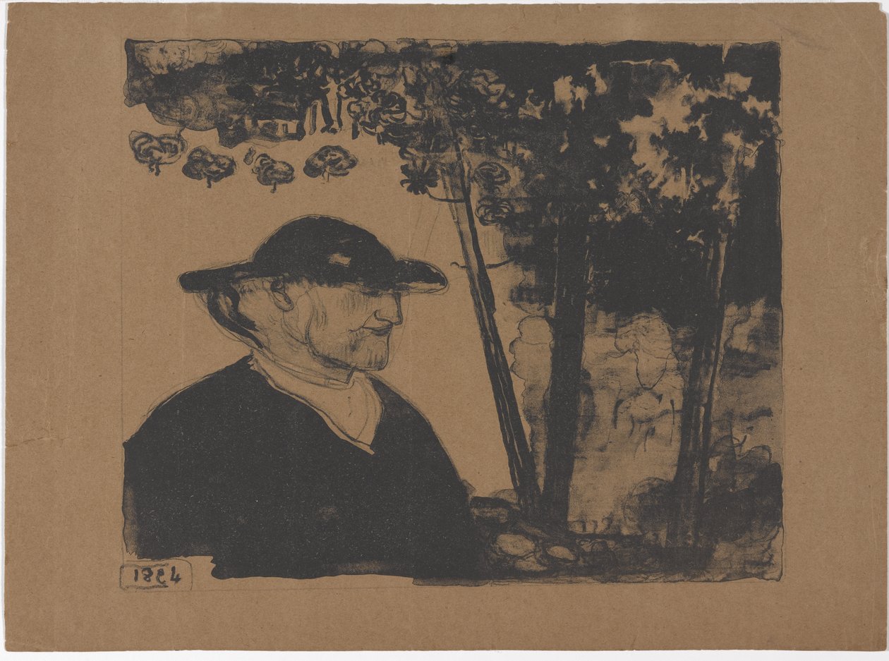Ung pojke 1984-95 (zinkograf) av Armand Séguin