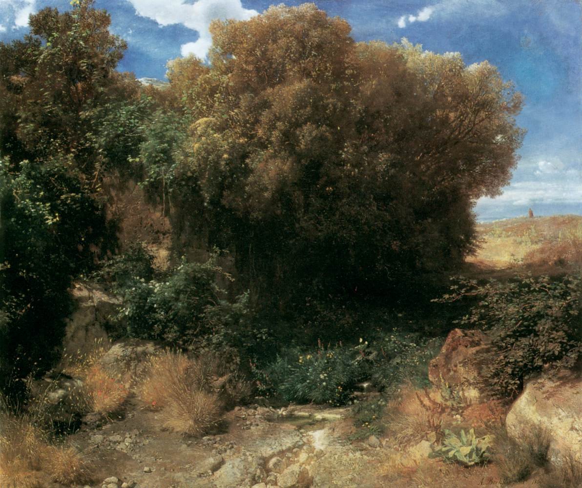 Campagna Landscape av Arnold Böcklin