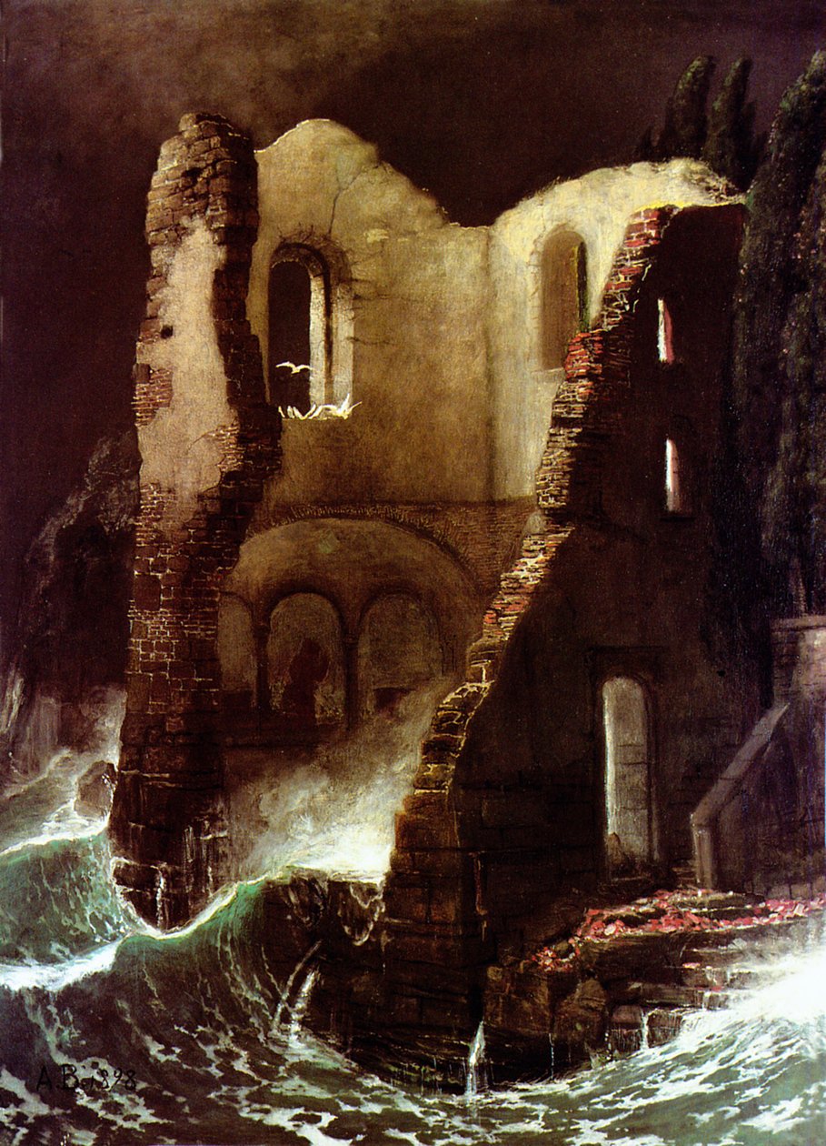 Die Kapelle av Arnold Böcklin