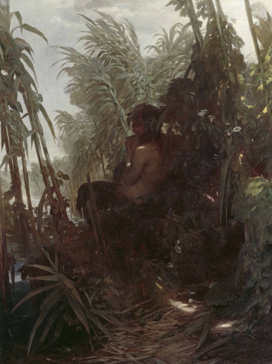 Pan in the Reeds av Arnold Böcklin
