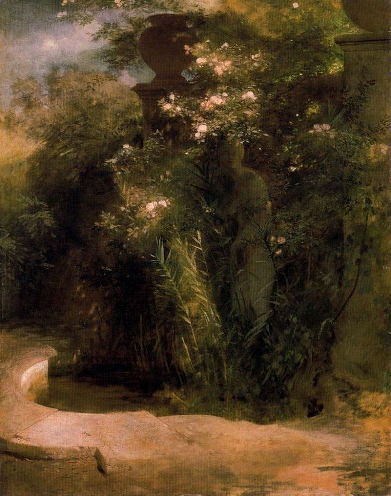 Verlassene Venus  av Arnold Böcklin