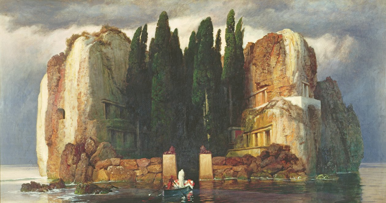 De dödas ö av Arnold Böcklin