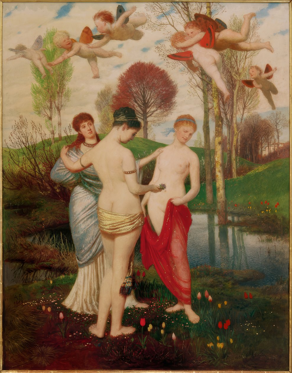 Vårsång av Arnold Böcklin