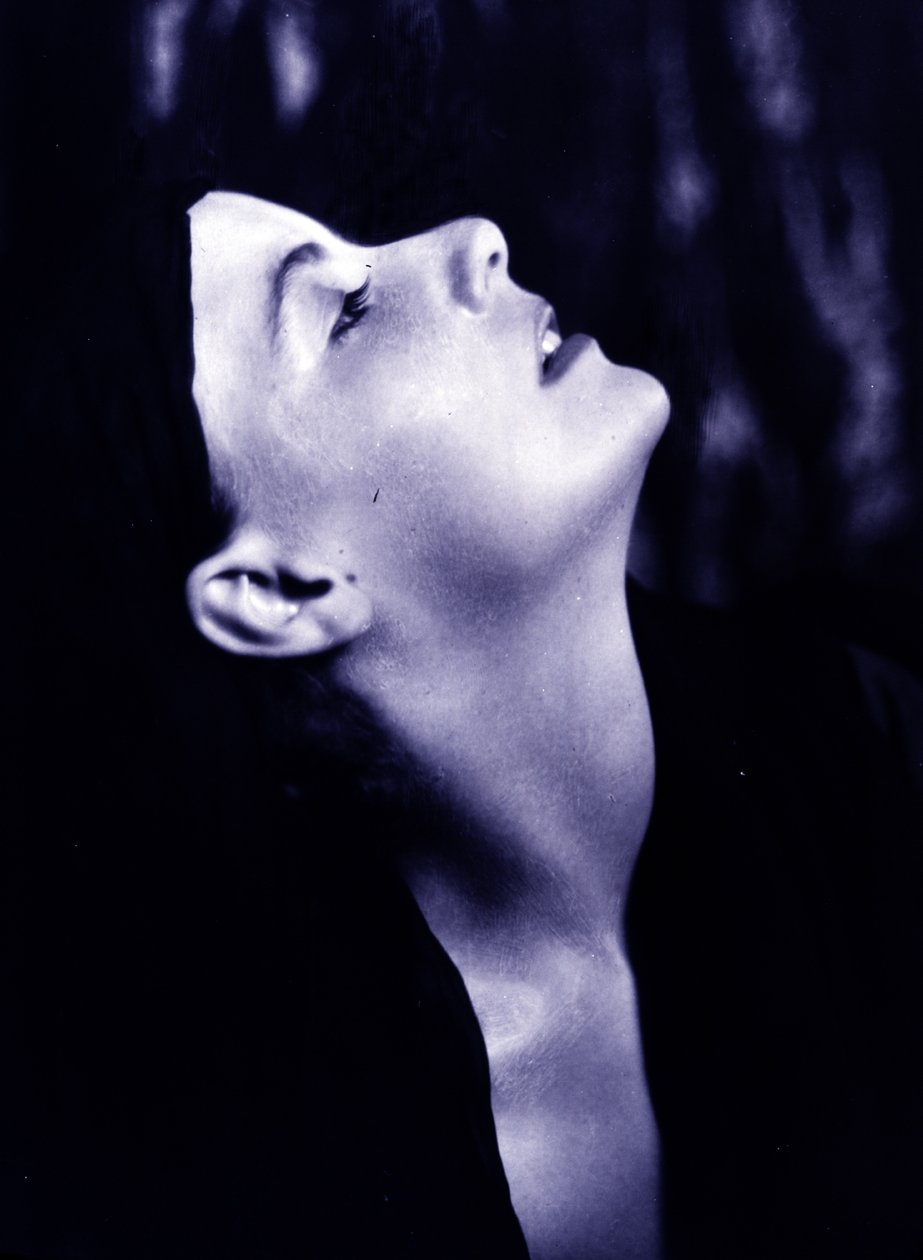 Greta Garbo, 1925 (bw-foto) av Arnold Genthe
