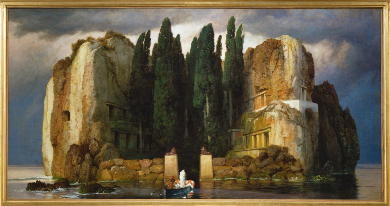 De dödas ö av Arnold Böcklin
