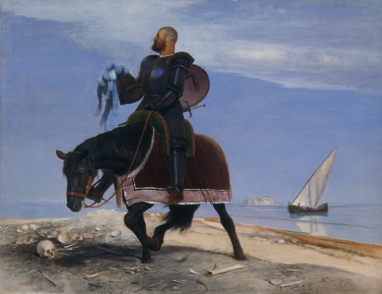 Äventyraren av Arnold Böcklin