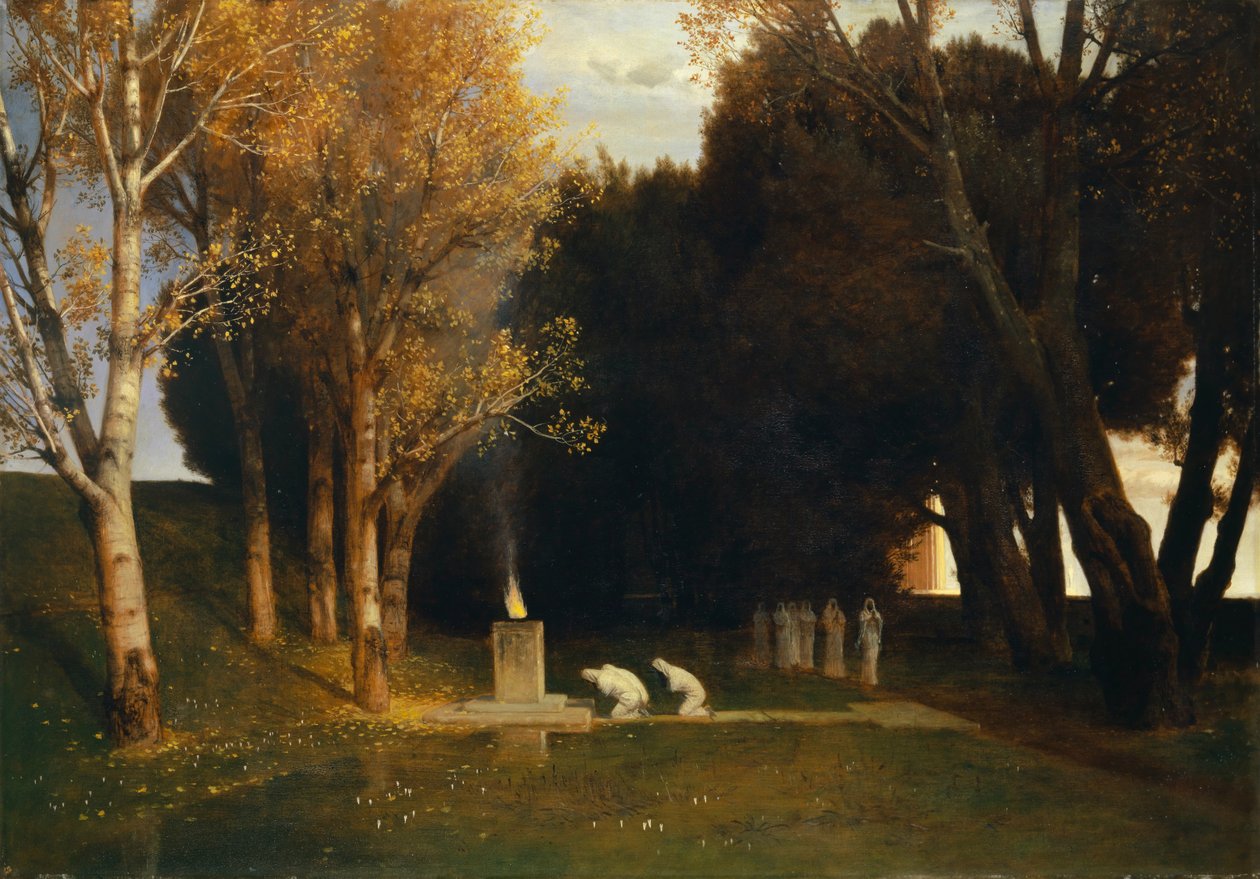 Helig lund av Arnold Böcklin