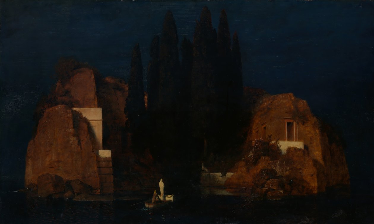 De dödas ö, 1880. av Arnold Böcklin