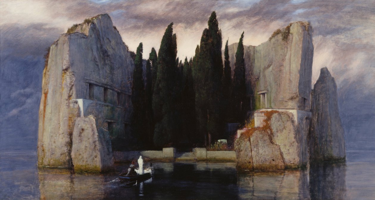 Isle of the Dead, 1883 av Arnold Böcklin