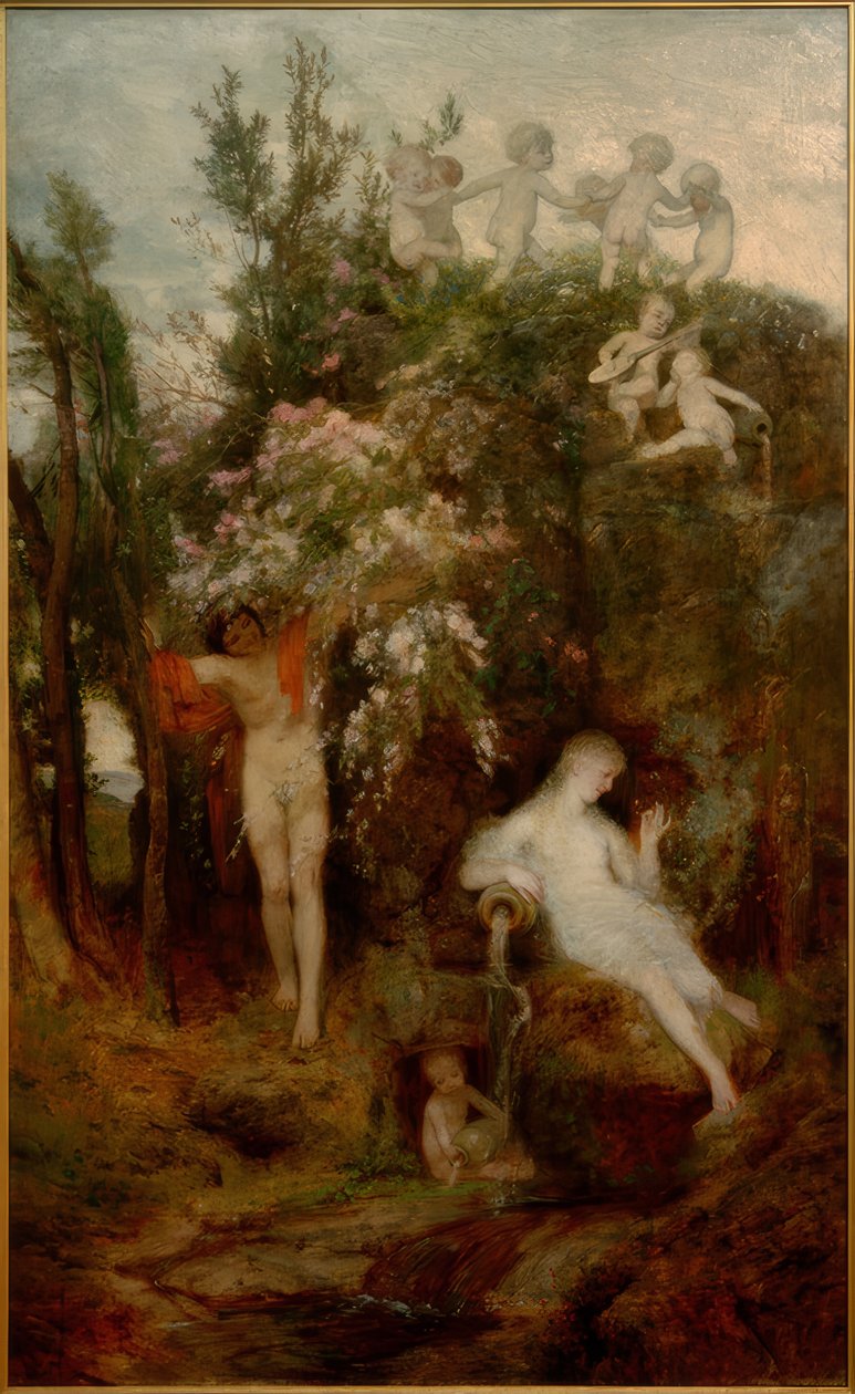 Älskar våren av Arnold Böcklin