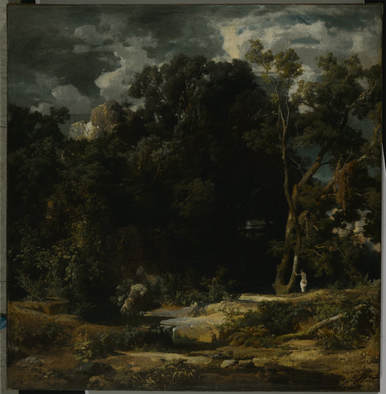 Romerskt landskap av Arnold Böcklin
