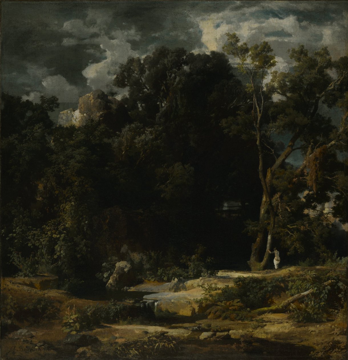 Romerskt landskap, 1852 av Arnold Böcklin