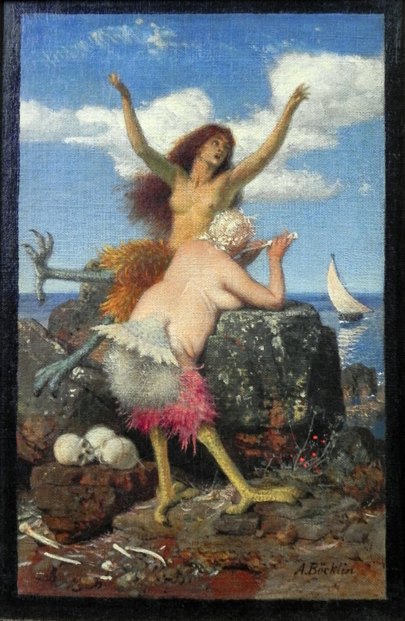 Sirener av Arnold Böcklin