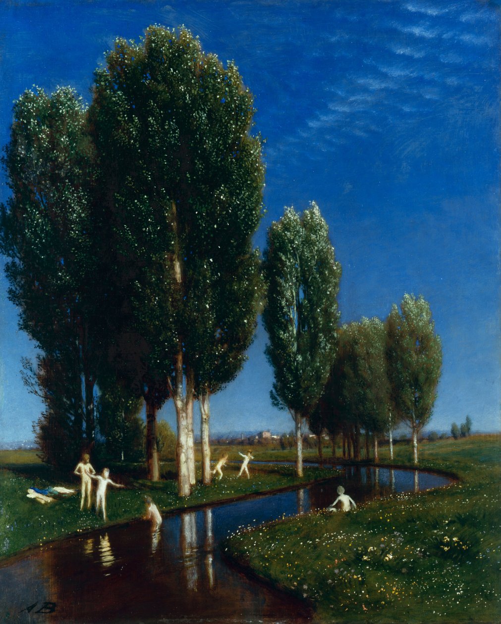 Sommardagen 1881 av Arnold Böcklin